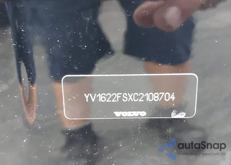 2012 Volvo S60 T5 z USA, uszkodzony, nr VIN YV1622FSXC2108704